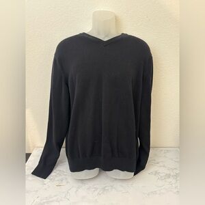 Amazon Essentials Mens Black  Pullover Sweater Sz XL Pullover V Neck​
